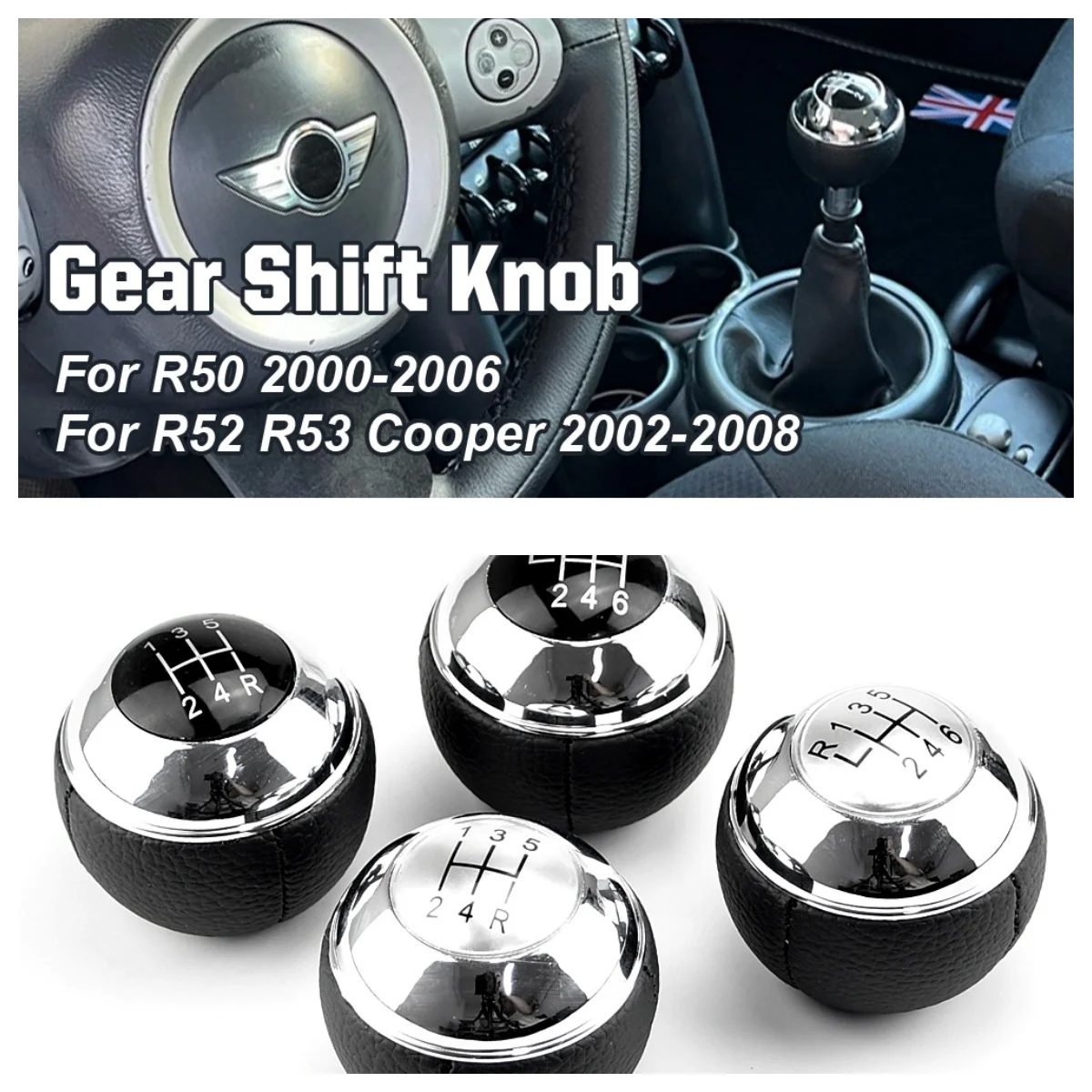 Adaptador bola palanca cambio Mini R50 R52 R53 Cooper BMW - imagen 5