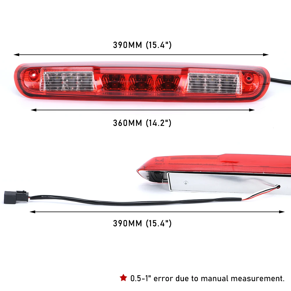 Tercera luz de freno 25890530 – GMC Sierra/Silverado 2007-2014