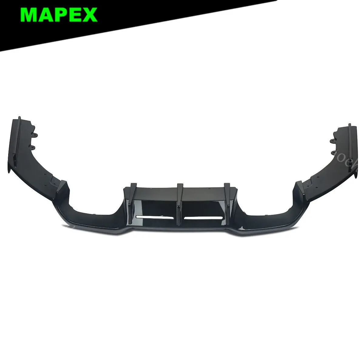 Difusor trasero negro brillante BMW F87 M2/M2C 2016-2020 - imagen 2