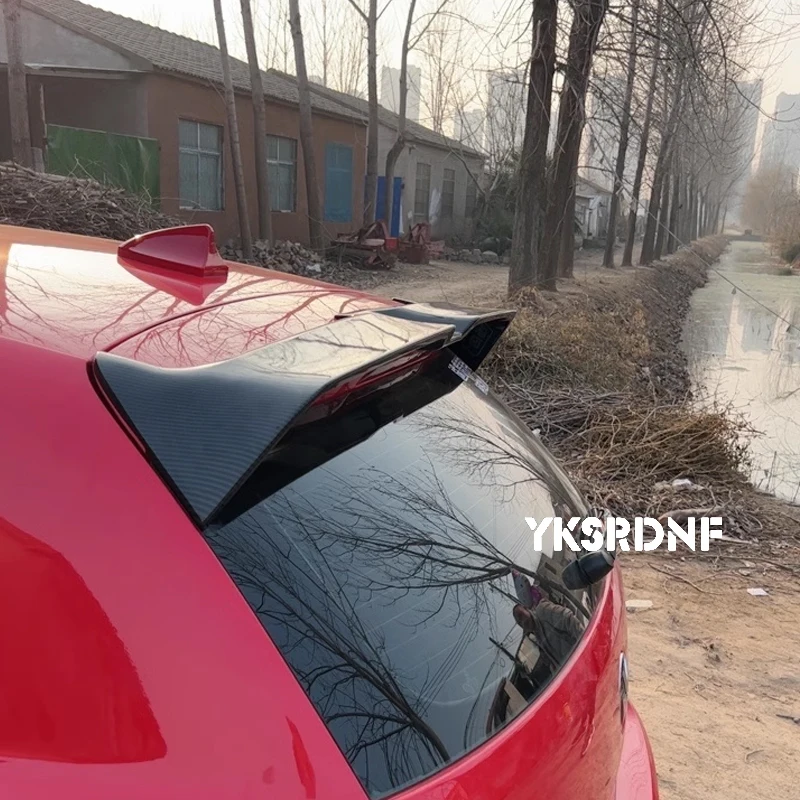 Alerón de techo estilo Oettinger para Volkswagen Polo MK5 6R 6C 2011-2018, alerón trasero de ABS de alta calidad, caja trasera de techo decorada - imagen 4