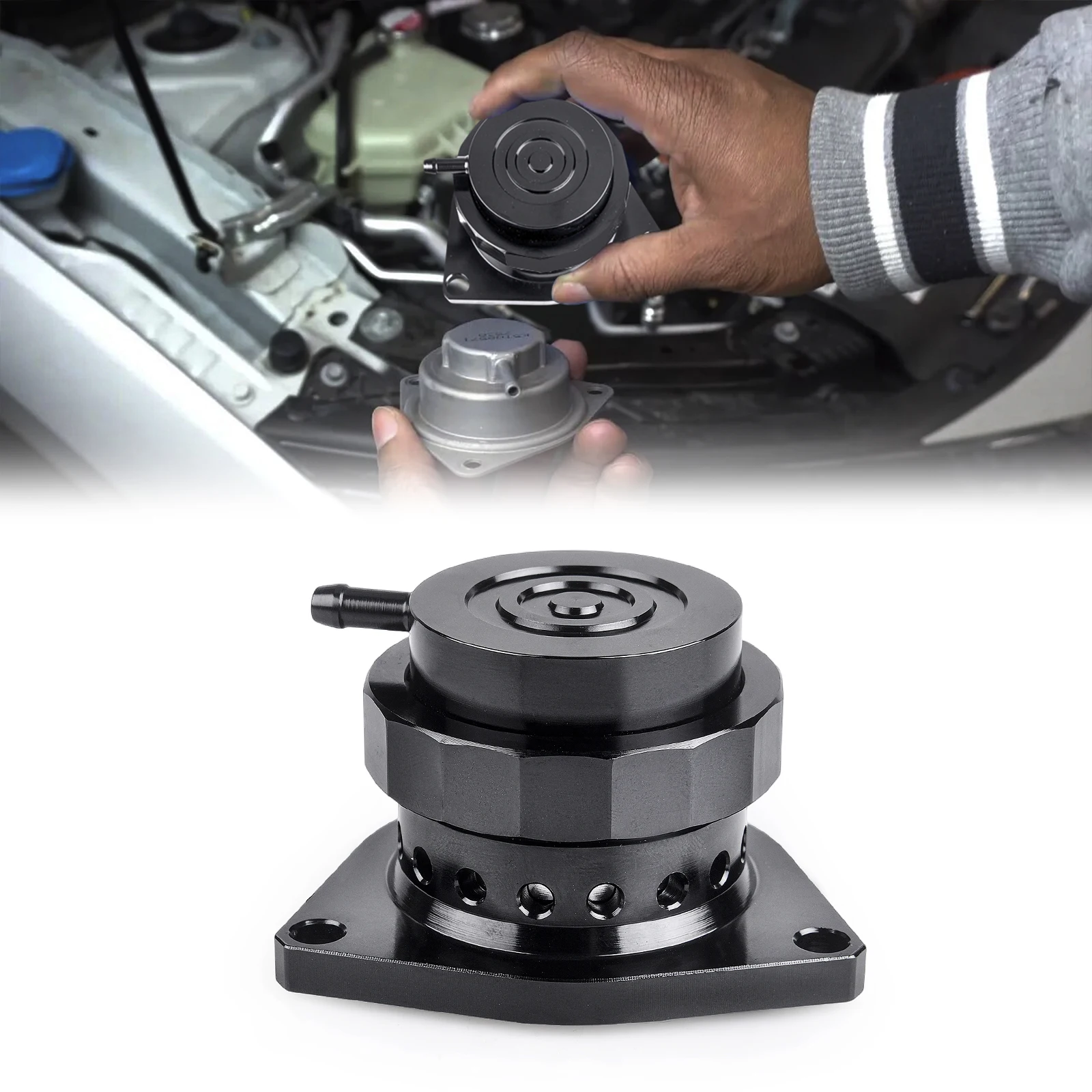 Kit válvula de soplado aluminio Turbo BOV – Honda Civic 1.5T 2016-2023