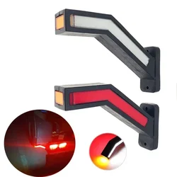Luz posición lateral LED ámbar 12V-24V para camión y remolque