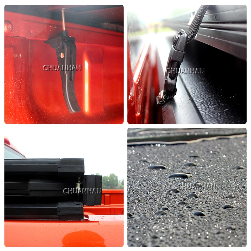 Foton Cubierta tonelau aluminio plegable Ford Ranger T6 T7 T8 Maverick - imagen 4