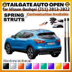 Puntales de maletero con resorte para Nissan Qashqai J11 SUV 2013-2022
