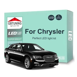 Kit de bombillas LED interiores para Chrysler 300C y Voyager