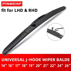 Kit escobillas limpiaparabrisas universales Pinmoap