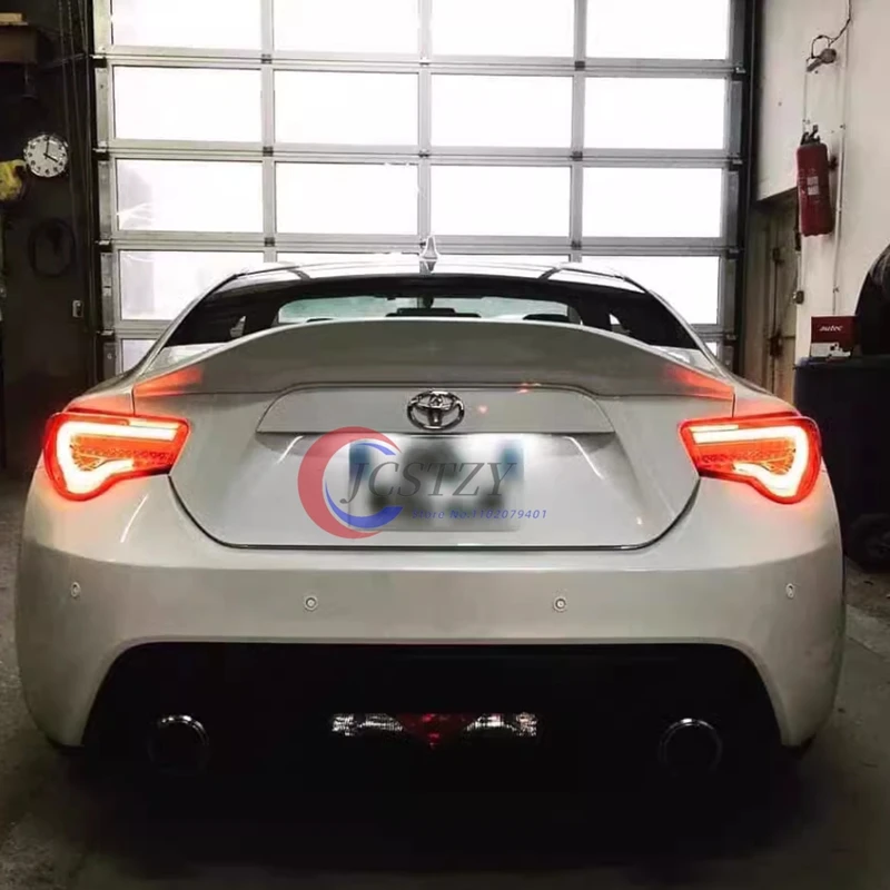 Alerón trasero cola de pato fibra carbono ABS – Toyota GT86 Subaru BRZ - imagen 2