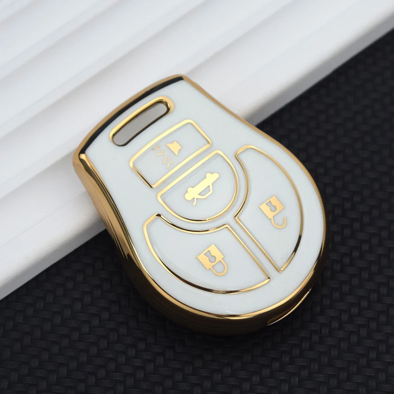 Funda protectora de TPU para llave de coche compatible con Nissan - imagen 5