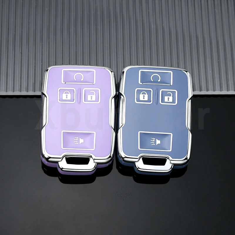 Funda TPU 4 botones para llave – Chevrolet Silverado GMC Sierra Colorado Canyon - imagen 3