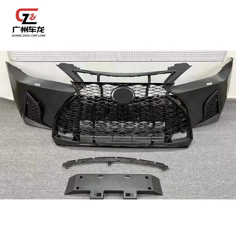 Kit rejillas parachoques Delgado Lexus IS 250 300 ISF 2006-2020 - imagen 2