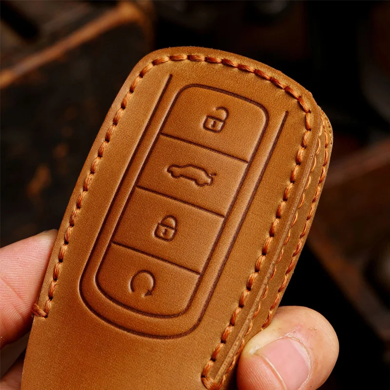 Funda de cuero TONLINKER para llave Chery EXEED RX SUV 2023 - imagen 5