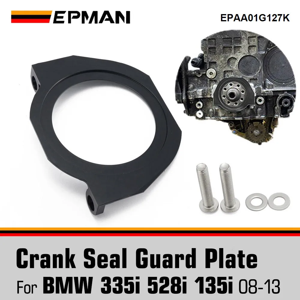 EPMAN Protector de polea de cigüeñal para BMW N54, N55 y S55