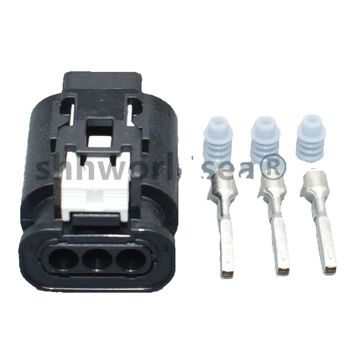 Conector eléctrico hembra 3 pines impermeable – Automóvil