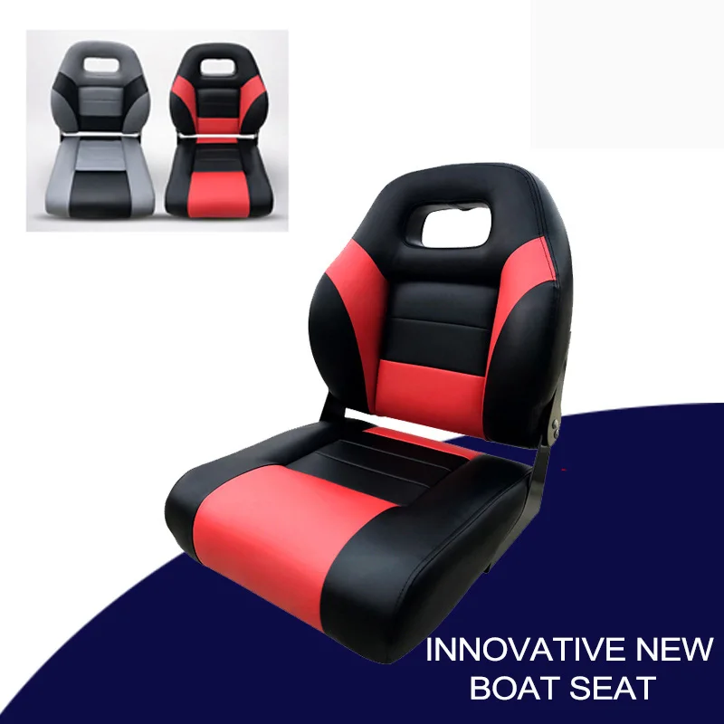 Silla plegable de PVC para barco, asiento de cubierta marina