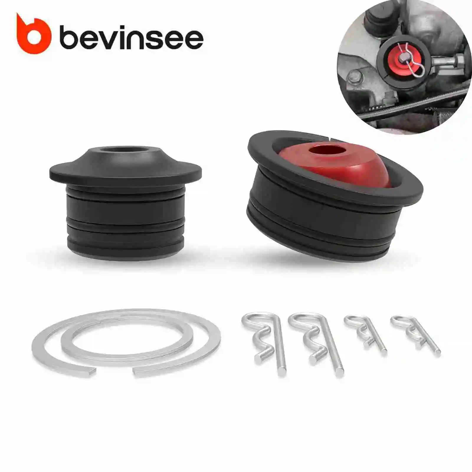 Bujes cable cambio BEVINSEE para Honda Civic Si 2007-2021