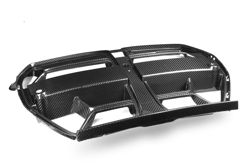 Rejilla frontal fibra de carbono estilo CSL para BMW G80 M3 y G82 M4 - imagen 4