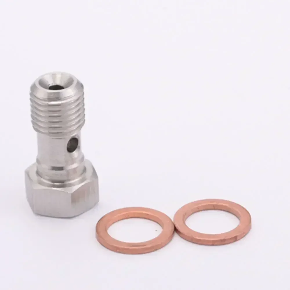 Perno banjo EPMAN 7/16 UNF acero inoxidable para líneas de freno - imagen 3