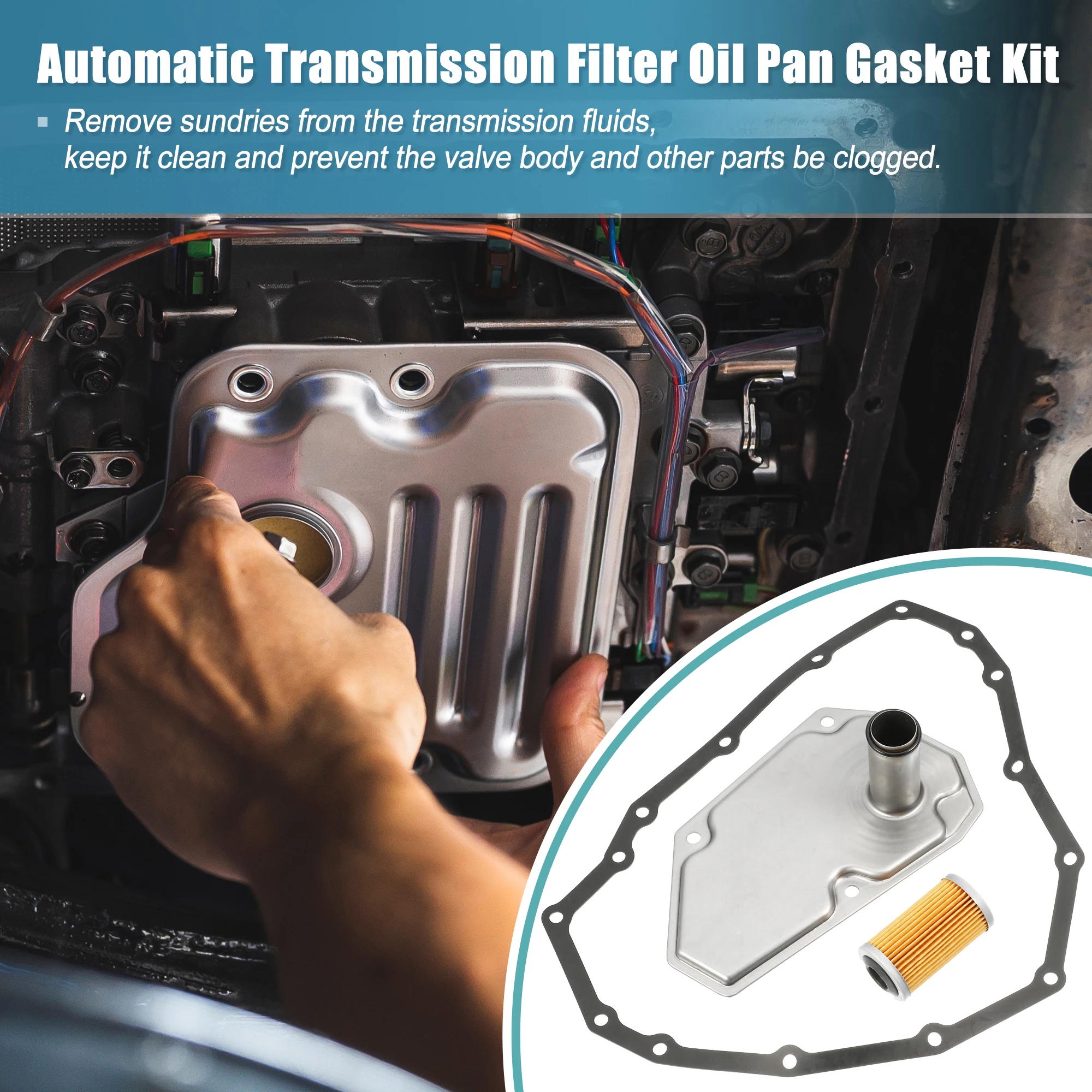 UXCELL 31728-50X0A – Filtro de transmisión Nissan Sentra/Versa - imagen 3