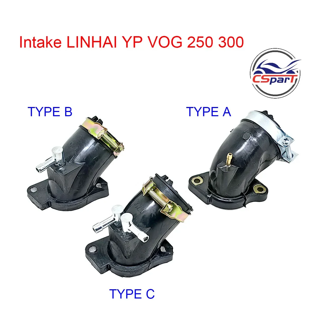 Linhai FA-D300 Colector de admisión para YP250/VOG250 ATV Quad