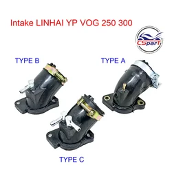 Linhai FA-D300 Colector de admisión para YP250/VOG250 ATV Quad