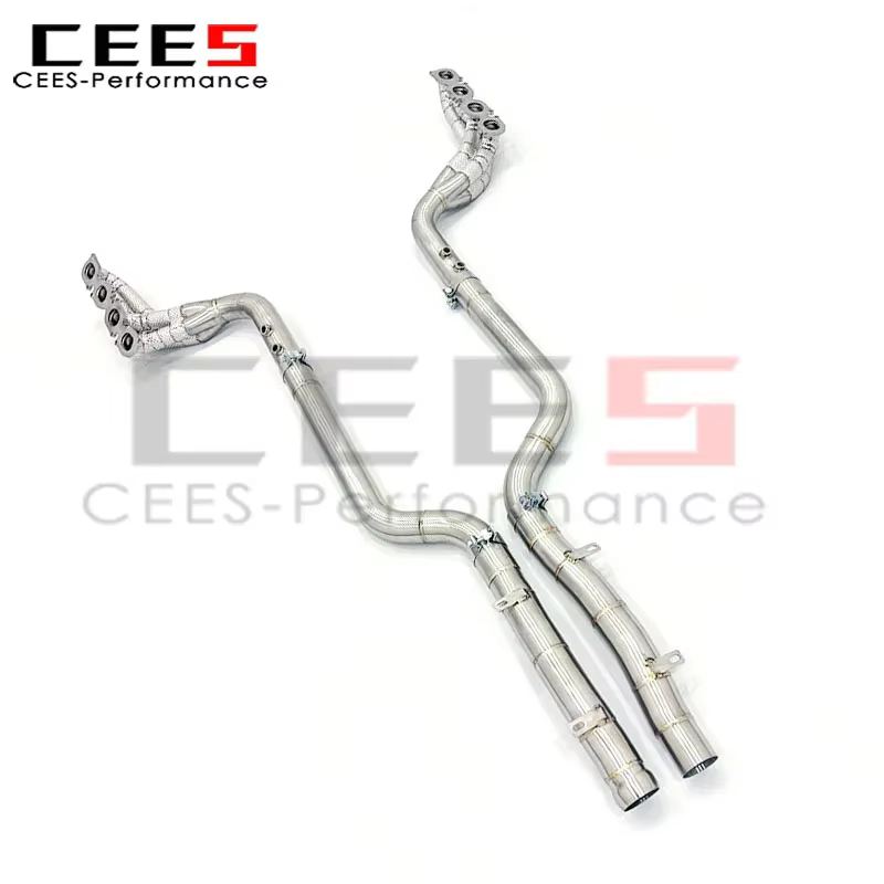 Tubo de bajada de escape CEES – Mercedes-Benz C63 AMG W204 6.2 V8 - imagen 3