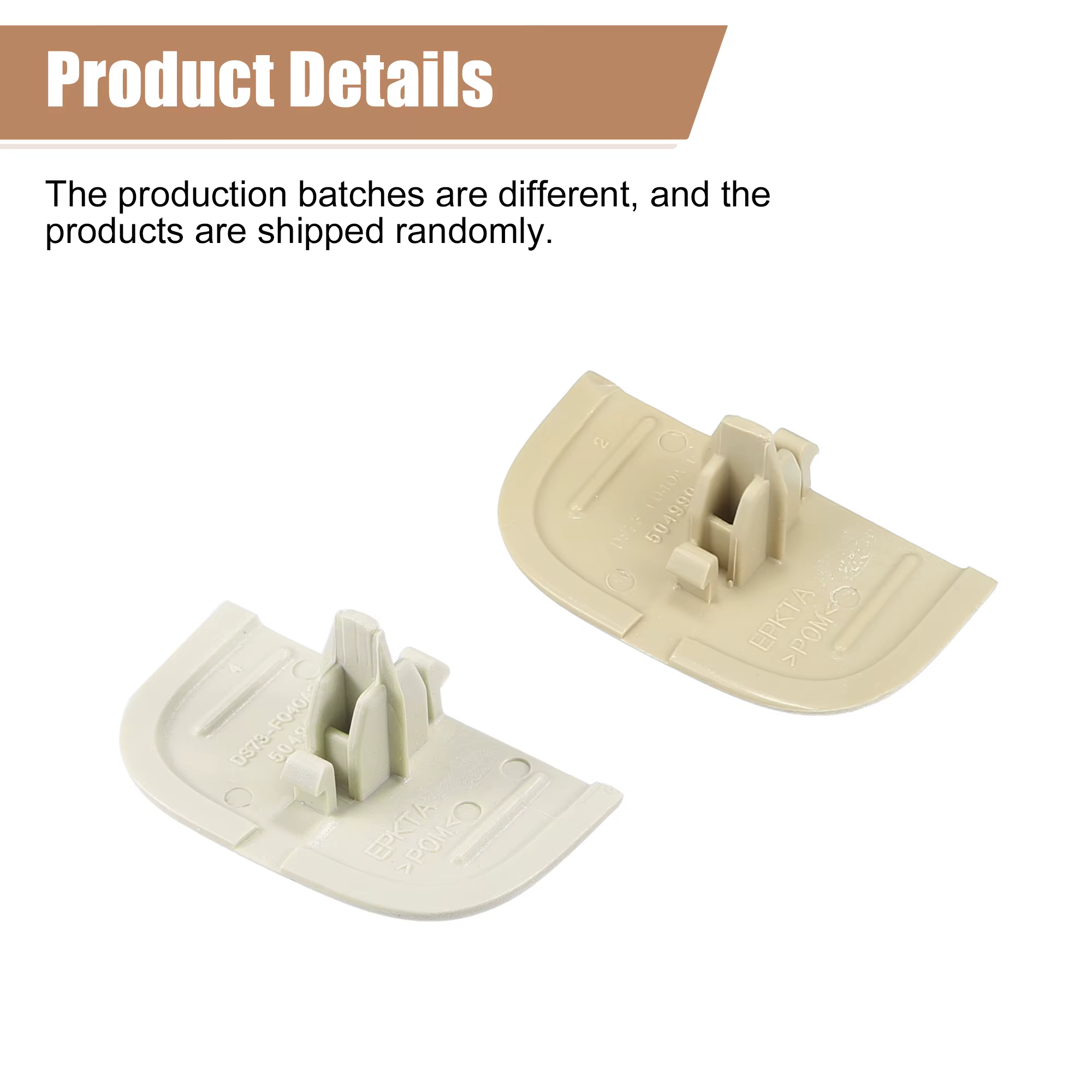 UXCELL DS7Z-54672A40-AF Clip de parasol para Ford Fusion y Lincoln MKZ - imagen 4
