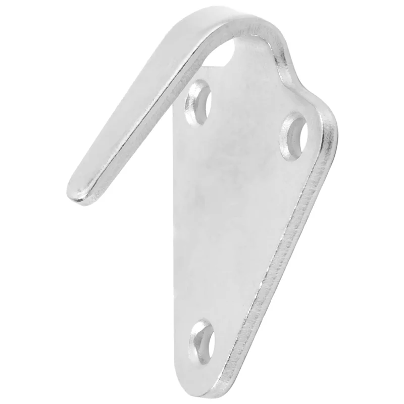 Gancho lona impermeable 3 agujeros – Placa hierro remolques - imagen 2