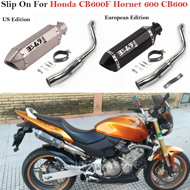 Escape completo Honda CB600F Hornet 600 con DB Killer extraíble