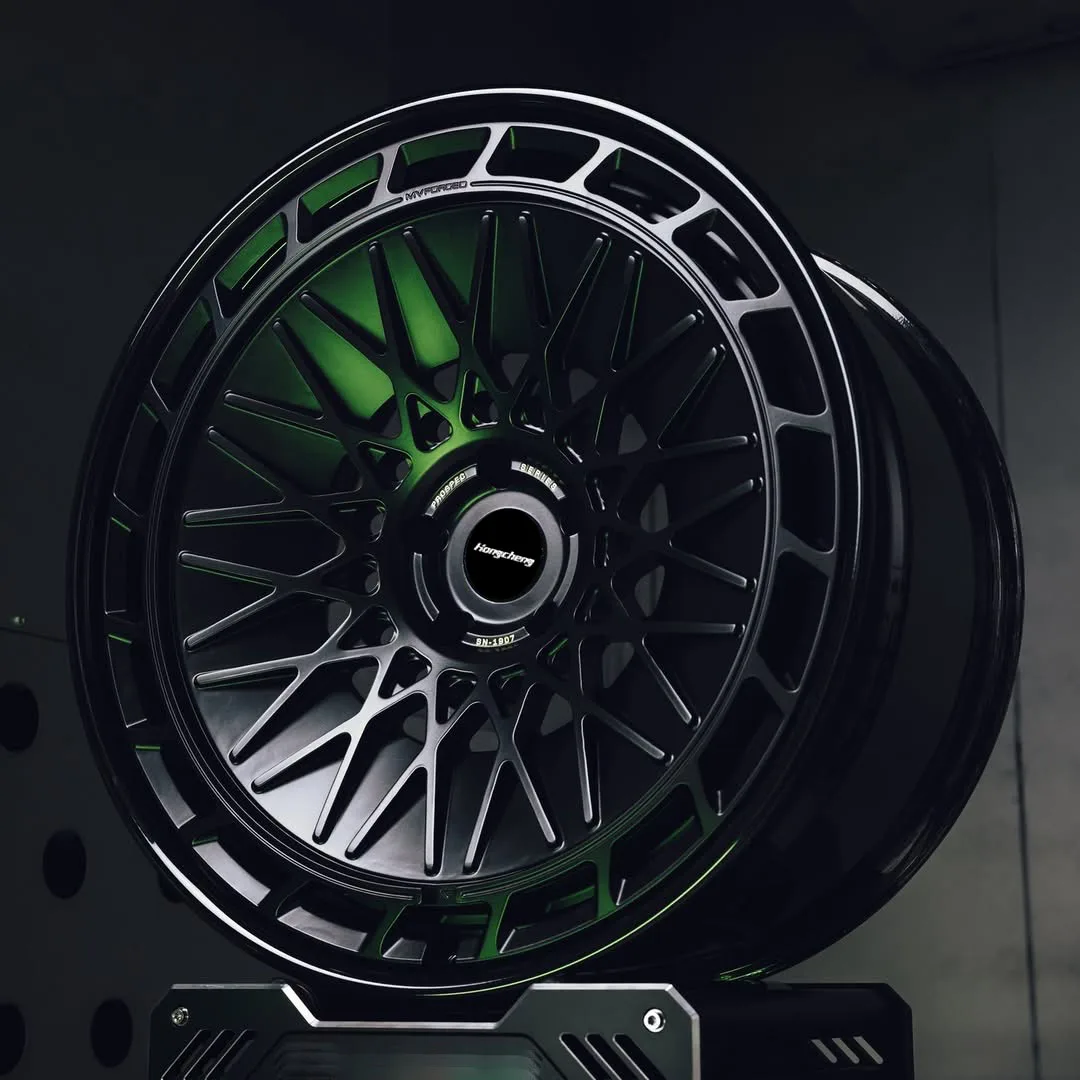 Llanta forjada monobloque pulida 5x114,3 para Chevrolet C8 Corvette - imagen 3