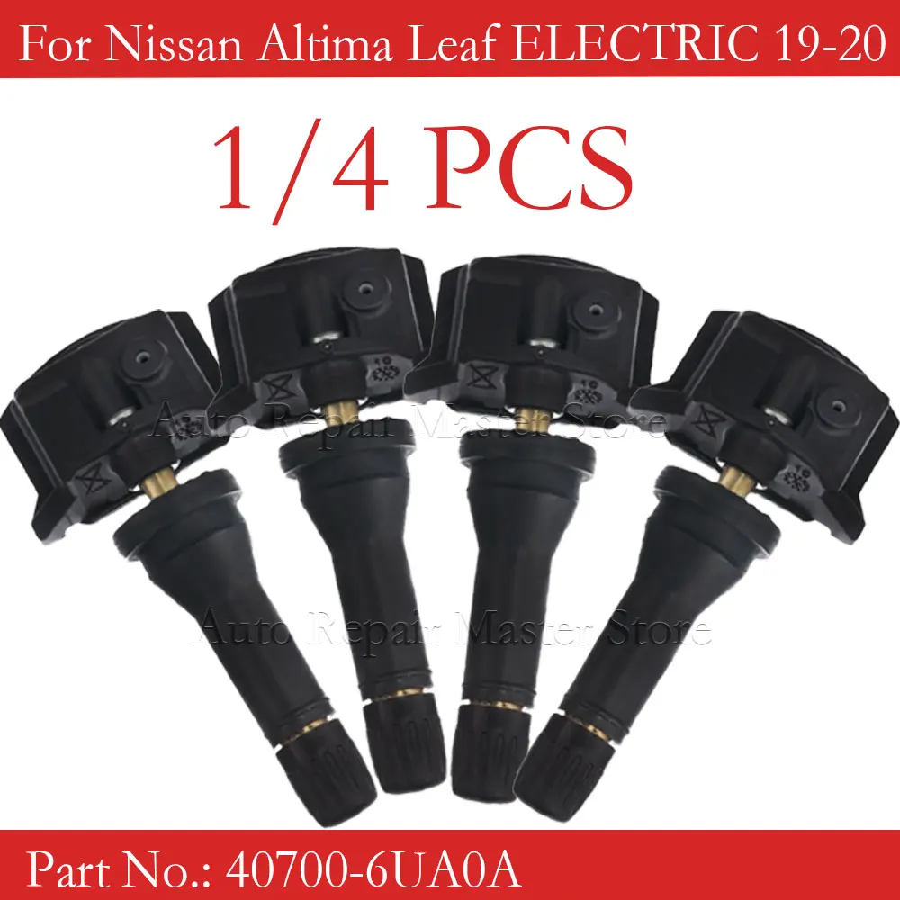 Vista del sensor TPMS de 433 MHz