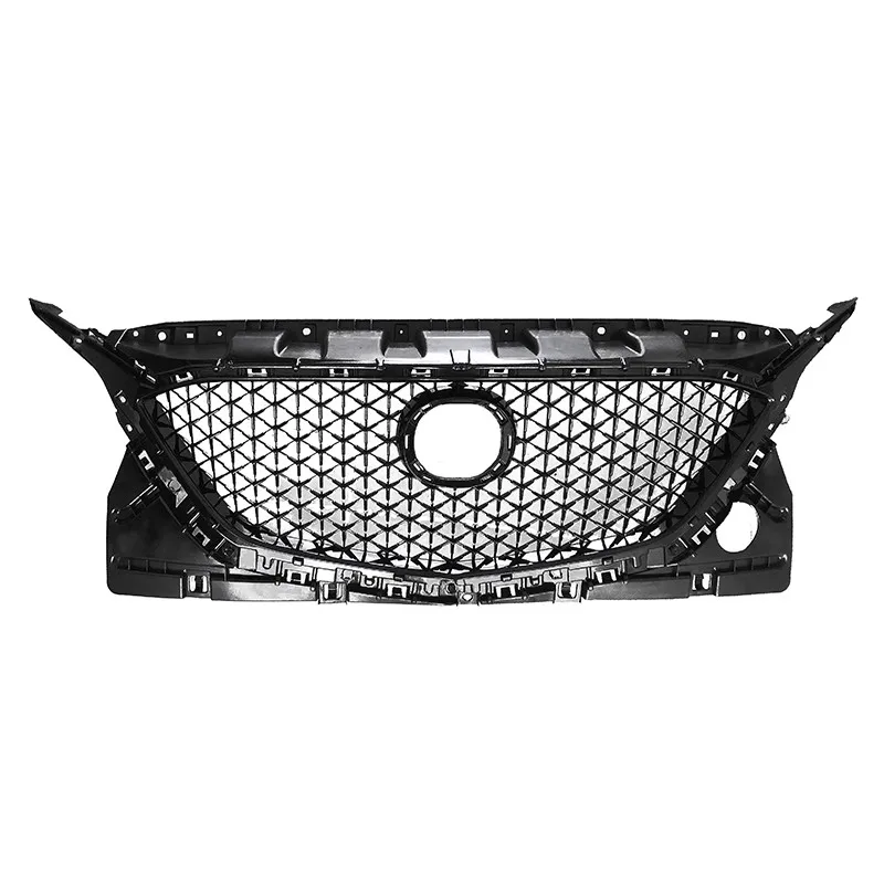 Rejilla negra del parachoques delantero para Mazda CX-4 (2016-2019) - imagen 2