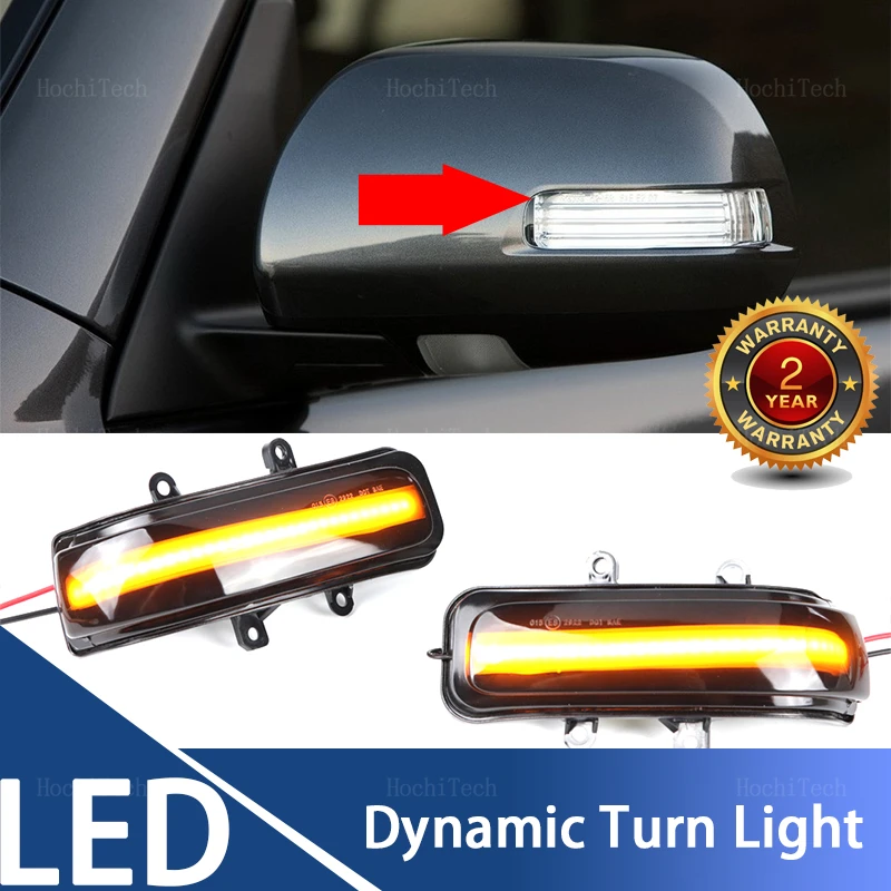 Intermitente LED dinámico espejo lateral – Toyota RAV4 Previa Alphard