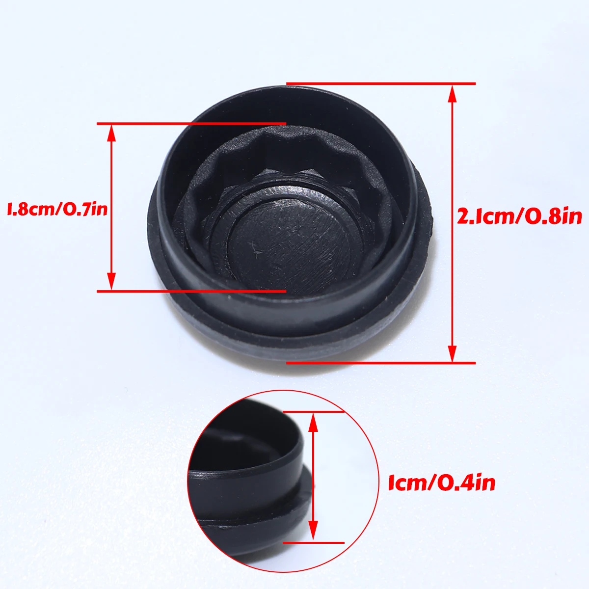 Kit tapa tuerca limpiaparabrisas delantero – Porsche 911 (996) Carrera - imagen 2