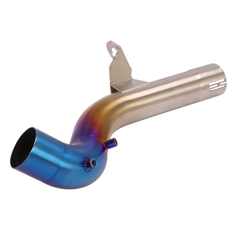 Slip On para BMW F750GS F850GS F 850 GS 2018 2019 2020 Escape de motocicleta tubo de enlace medio de acero inoxidable Mufller - imagen 2