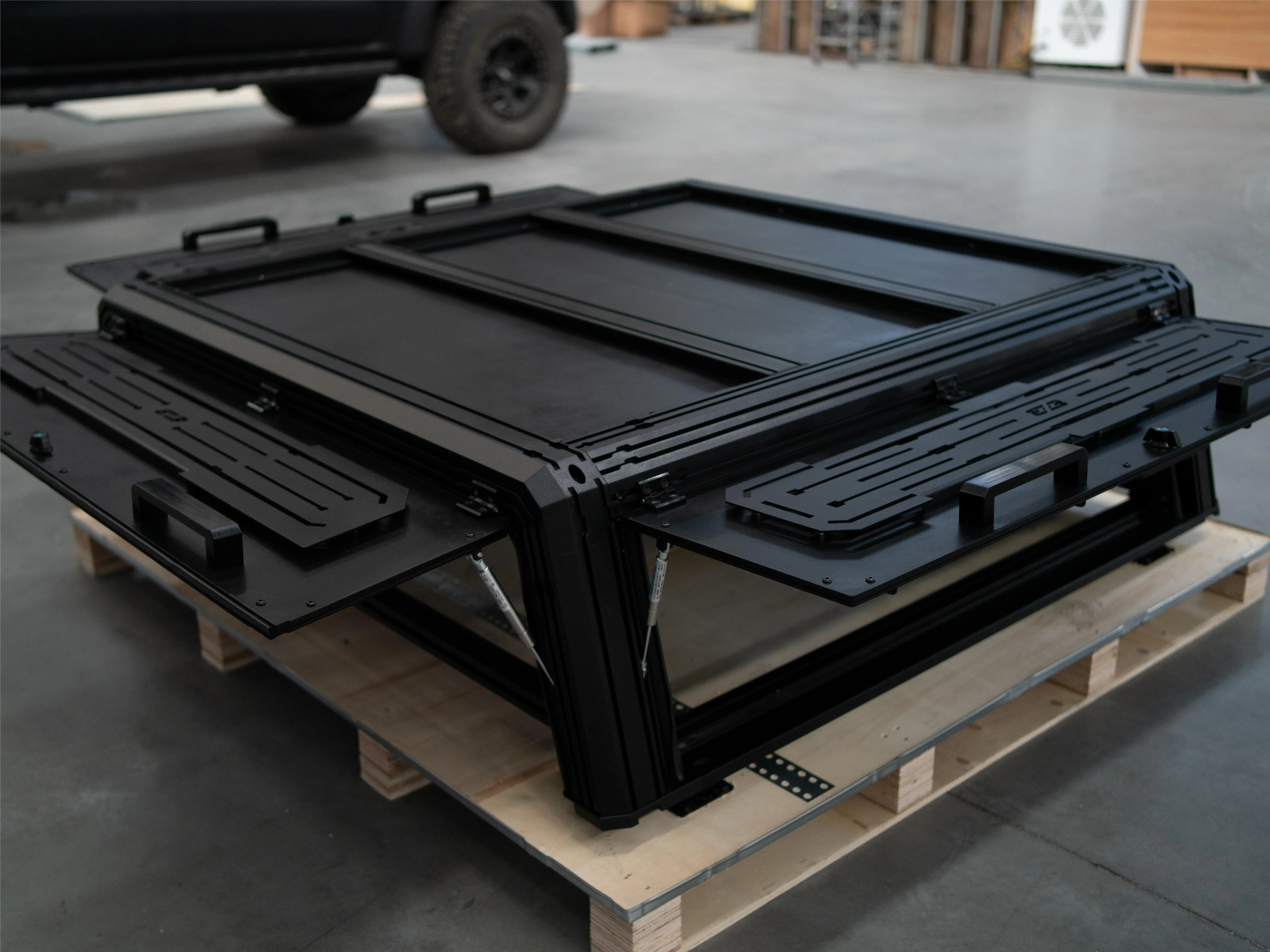 Tapa camioneta universal aluminio alta cubierta para todos vehículos