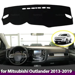 Cubierta antideslizante para salpicadero Mitsubishi Outlander 2013-2019