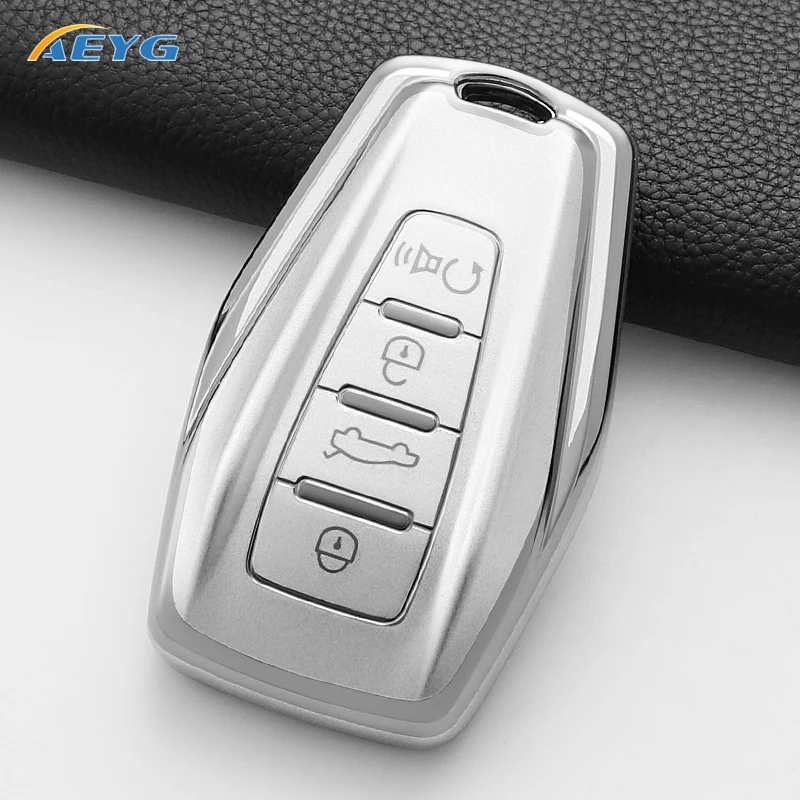 Carcasa de TPU para llave de coche Geely compatible
