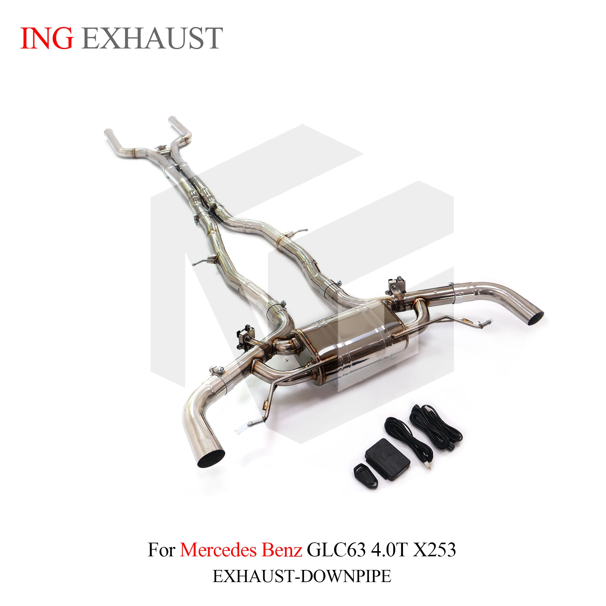 ING Válvula Catback para escape Mercedes-AMG GLC63 4.0 T X253 - imagen 2