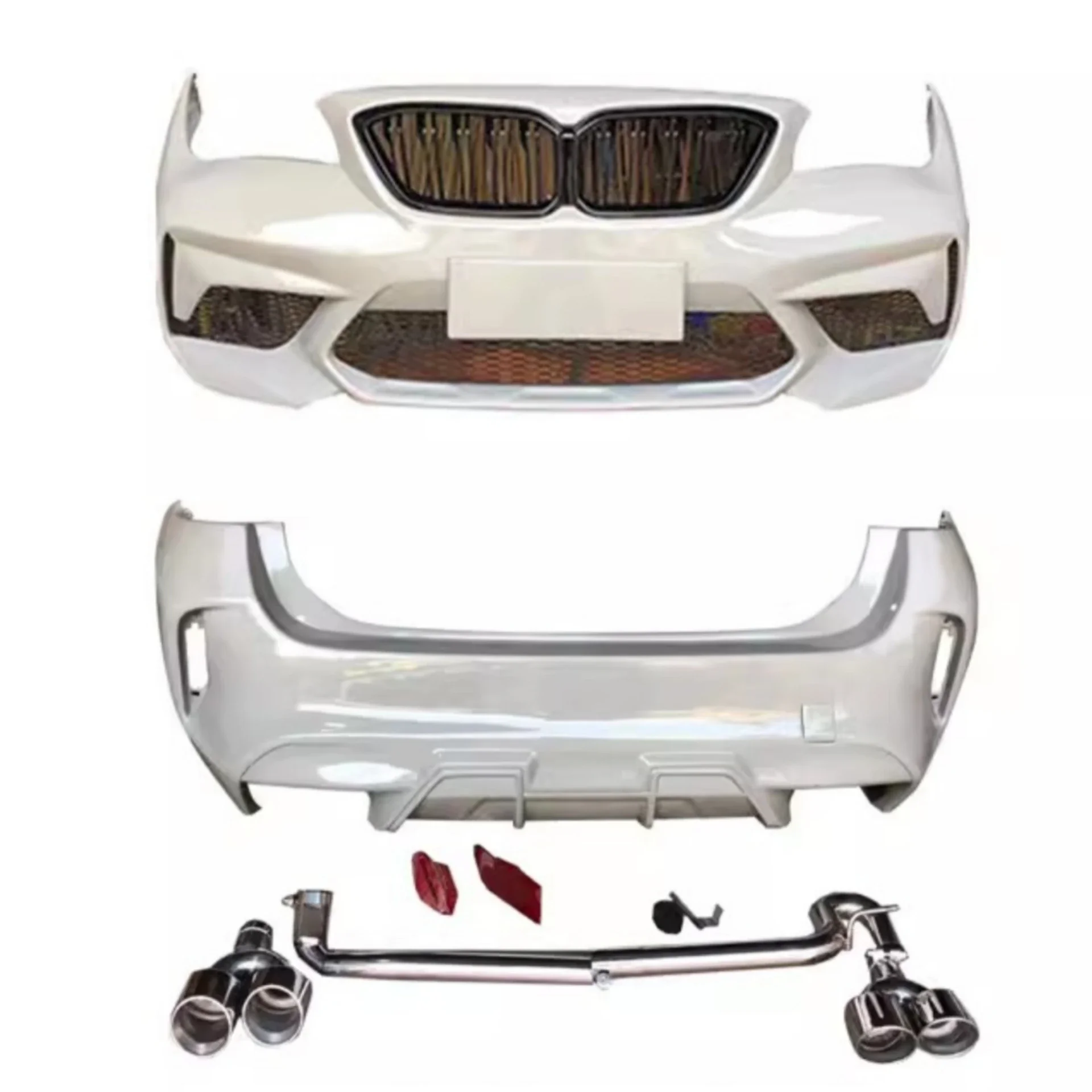 Rejilla de parachoques BMW X1 E84 2009-2015 sin pintar estilo M2C