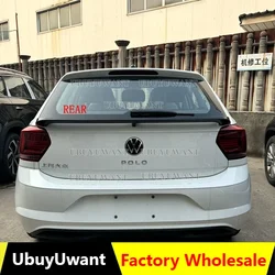 Difusor trasero ABS negro brillante sin pintar – VW Polo 2019-2024