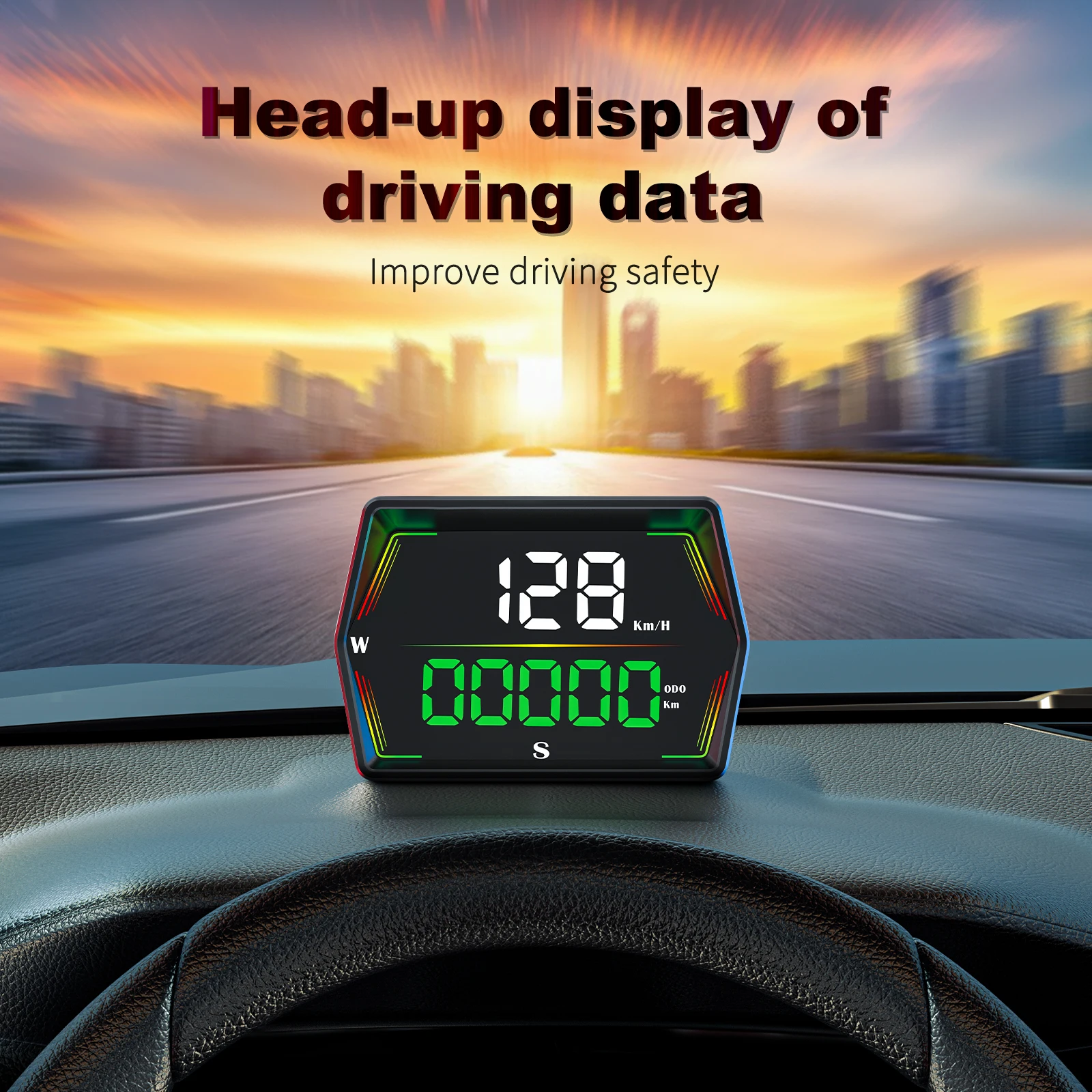 Pantalla principal del medidor de velocidad MAIMEIMI