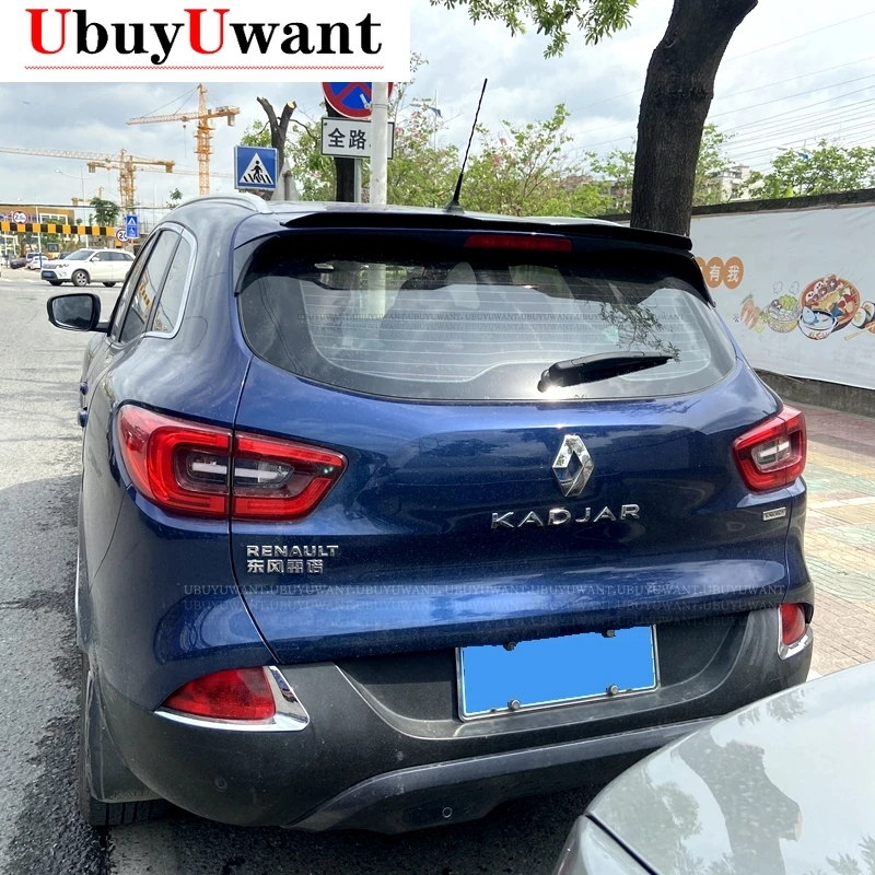 Alerón trasero ABS negro brillante para Renault Kadjar 2016-2019 - imagen 2