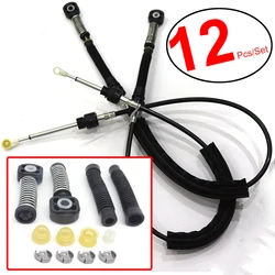 1J 0711761B/C Palanca de cambios con cable y kit bujes - Audi VW Skoda