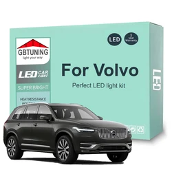Kit de bombillas LED interior Canbus para Volvo S40, V50 y XC90