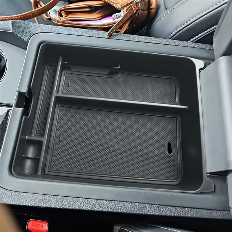 Organizador de consola central para accesorios Honda Pilot 2023 2024, caja de almacenamiento de contenedor de reposabrazos de bandeja de consola - imagen 4