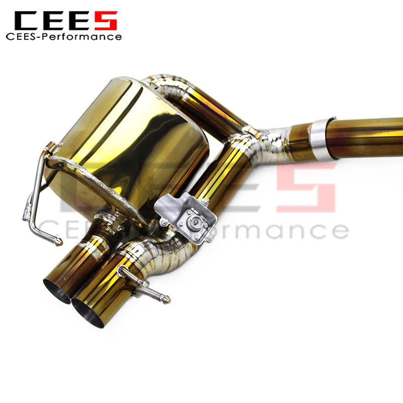 Sistema de escape Edades con válvula OEM – AMG W205 C63/C63S 4.0T - imagen 3