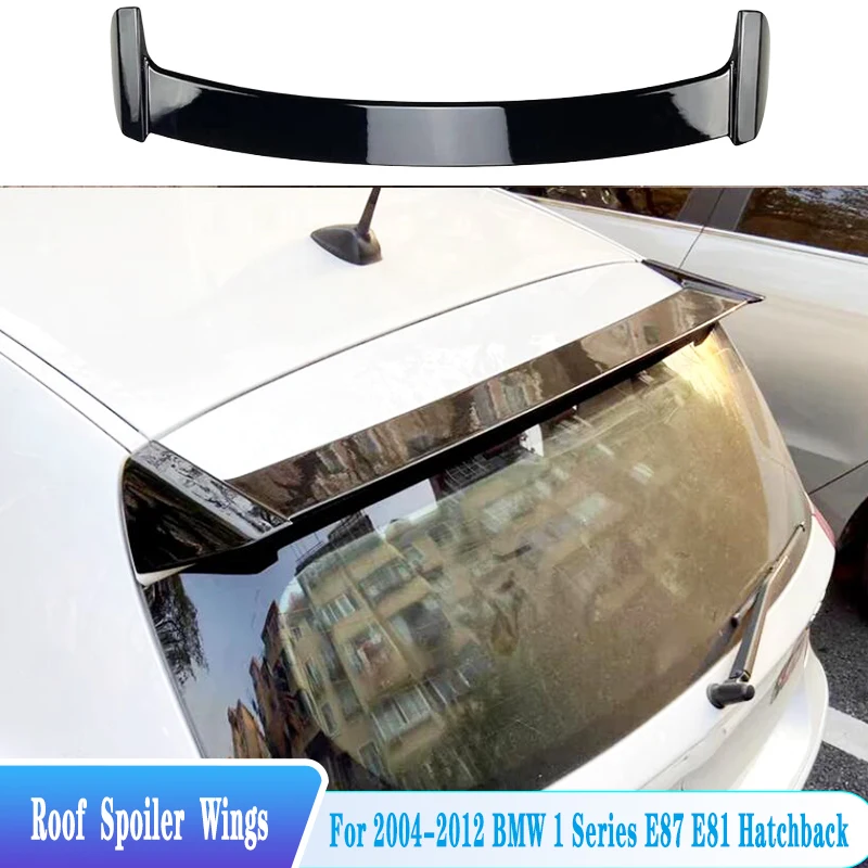 Alerón de techo ABS negro para BMW Serie 1 E87 E81 (2004-2012)