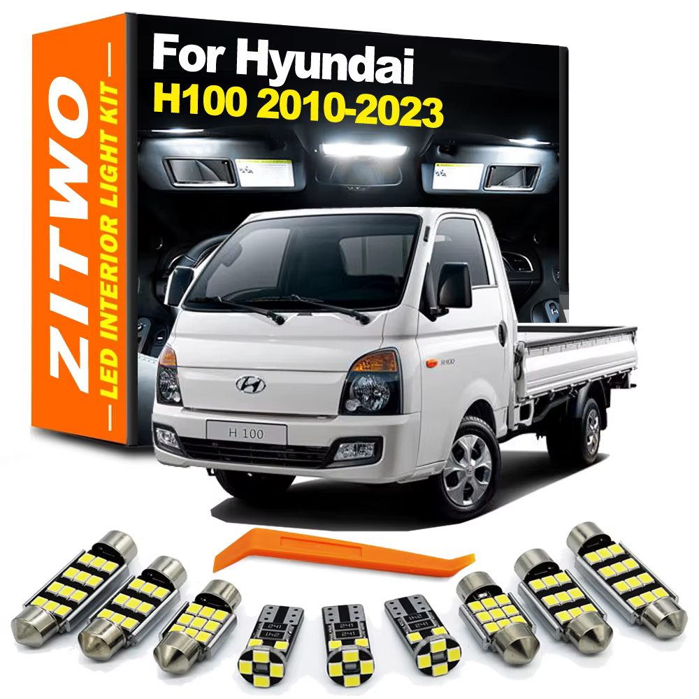 ZITWO Kit bombillas LED interior para Hyundai H100 2010-2023