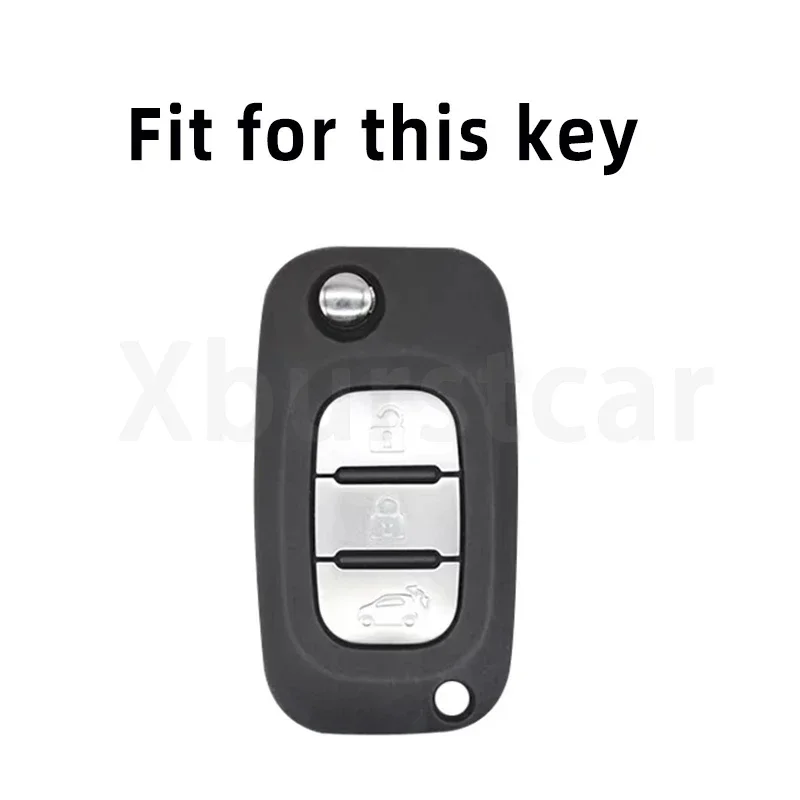 Funda de llave TPU 3 botones – Renault Clio Megane y LADA Vesta - imagen 2