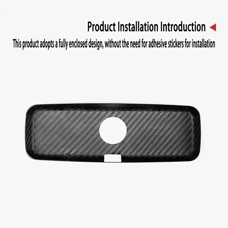 Funda fibra carbono espejo retrovisor Fiat 500 – adhesiva - imagen 4
